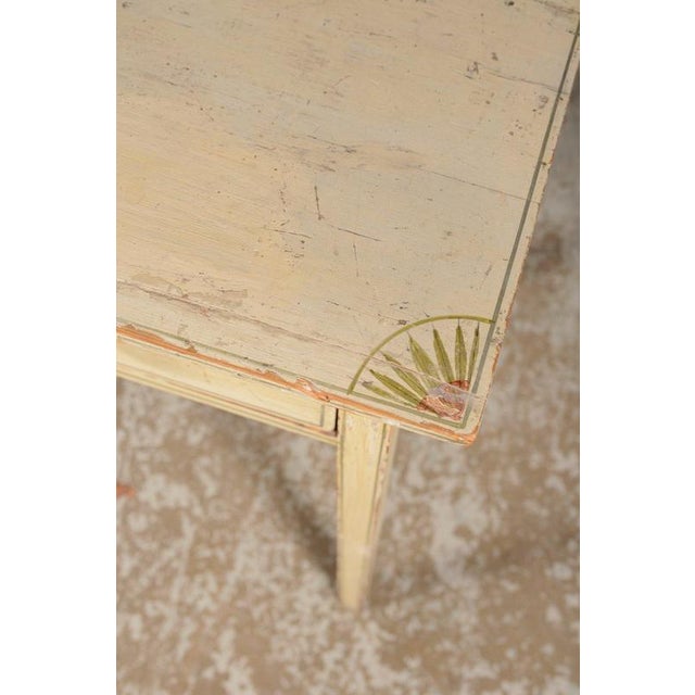 Early Victorian Painted Pine Side Table, 1840s For Sale - Image 5 of 10