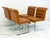 1970s Set of 4 Lugano Chairs in Cognac Leather, I4 Mariani for Pace Collection, 1970's For Sale - Image 5 of 13