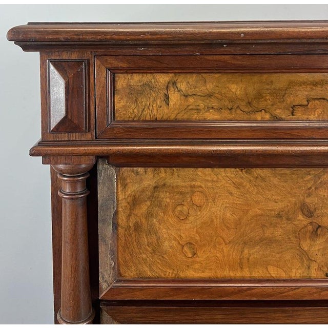 French Burr Chest of 4 Drawers For Sale - Image 6 of 16