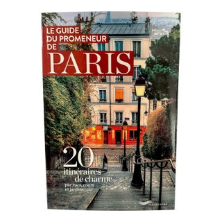 Le Guide Du Promeneur De Paris the Walker's Guide to Paris French Edition For Sale