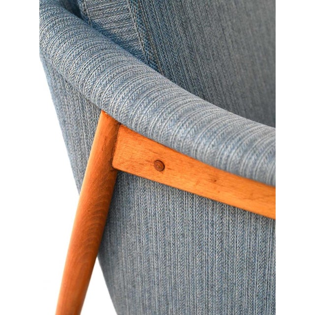 Blue Scania Armchair from Folke Ohlsson, 1960s For Sale - Image 8 of 9