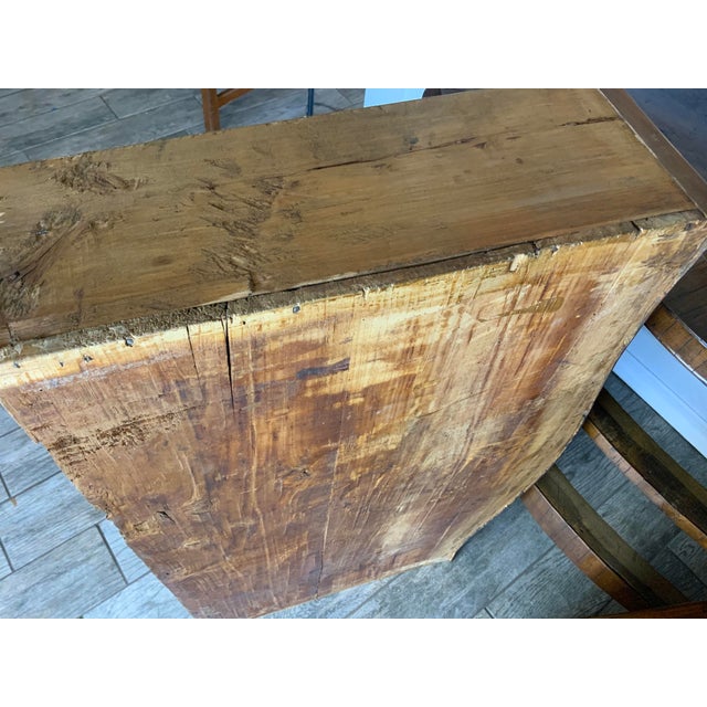 18th Century Italian Burl Walnut Commode For Sale - Image 13 of 18