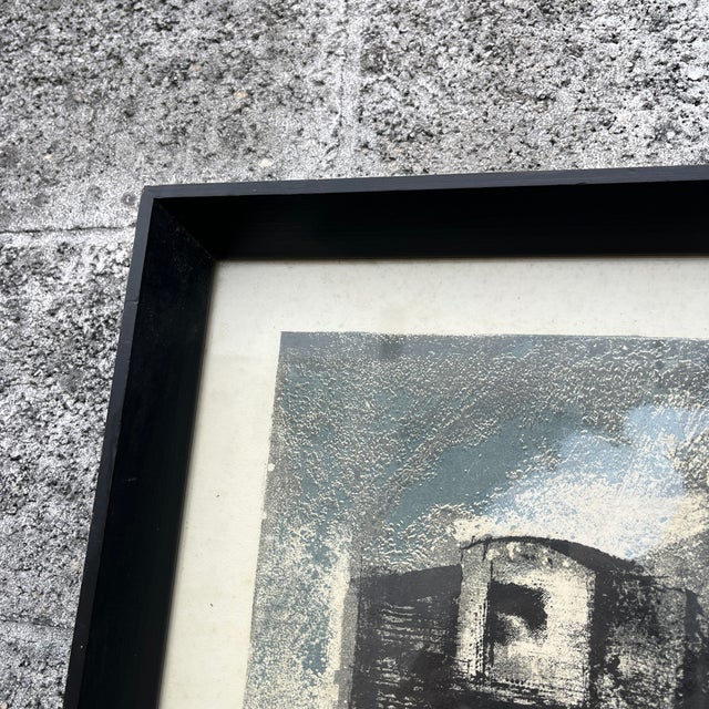 Renzo Vespignani "The Train" Framed Numbered and Hand Signed Lithograph, 1962 For Sale - Image 13 of 16