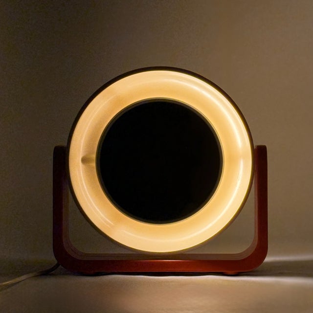 Space Age Illuminated Mirror from Allibert, 1960s For Sale - Image 13 of 16