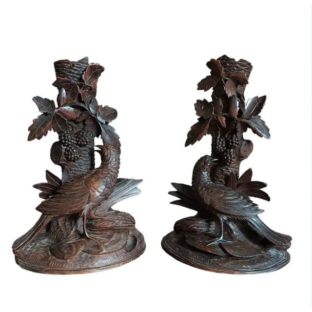 Black Forest Pheasants, 1930s, Set of 2 For Sale - Image 11 of 11