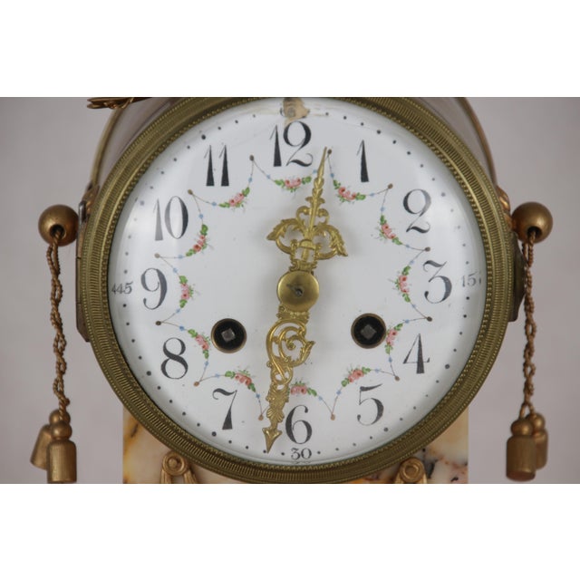 French Pendulum Mantel Clock, 1880s For Sale - Image 15 of 18