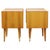 Vintage Rockabilly Nightstands in Light Wood, 1970s, Set of 2 For Sale - Image 12 of 18