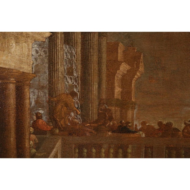 Paolo Caliari, Detto Il Veronese, Seguace, the Wedding at Cana Veronese, 1690, Oil on Canvas For Sale - Image 13 of 15