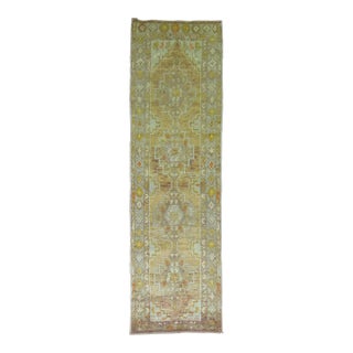 20th Century Neutral Turkish Anatolian Runner - 2'7" x 8'1" For Sale