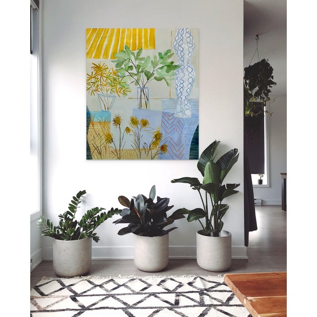Abstract Fall Flowers by Hunter Hogan For Sale - Image 3 of 3