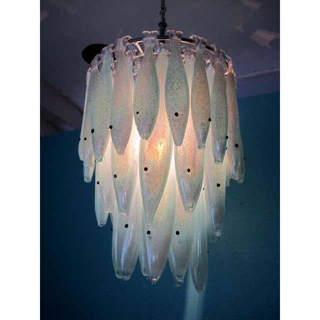 Lighting art work from the series 'Natural Objects' by Richard Rooze. This spectacular chandelier is a composition of a...