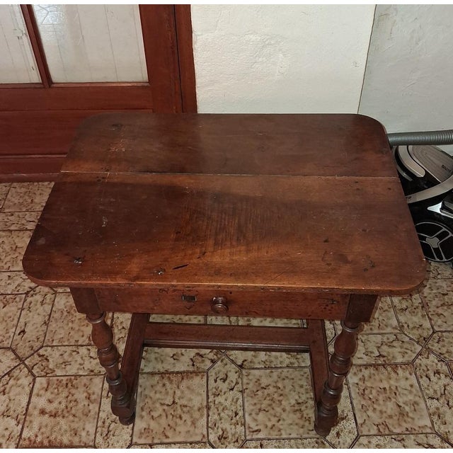 Louis XIII Walnut Cabaret Table For Sale - Image 5 of 8