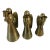Vintage Brass Angel Candle Holders - Set of 3 For Sale
