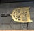 Traditional Antique Pierced Brass Fireplace Trivet For Sale - Image 3 of 7
