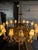 Antique Beaux Arts Bronze Crystal Basket 16 Light Chandelier Rewired For Sale - Image 11 of 15