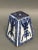 19th Century Qing Dynasty Blue and White Porcelain Incense Burner For Sale - Image 11 of 11