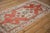 Old New House Vintage Distressed Oushak Rug Runner - 2'7" x 5'6" For Sale - Image 4 of 12