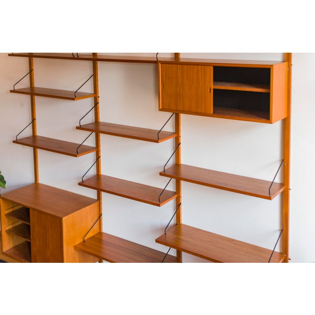 Modular Wall Shelving System by Poul Cadovius for Cado, 1960s For Sale - Image 17 of 18