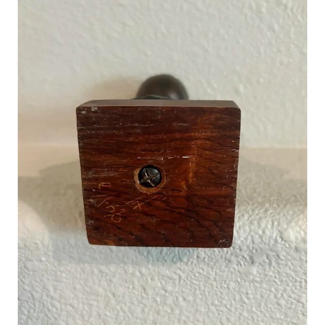 Vintage Bronze Abstract Bust Sculpture (7.25” High) For Sale - Image 4 of 8