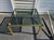 Hollywood Regency Brass & Smoked Glass Coffee Table For Sale - Image 4 of 5
