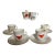 Espresso Coffee Porcelain Set 1920’s For Sale