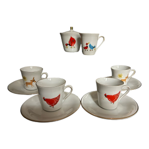 Espresso Coffee Porcelain Set 1920’s