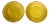 Yellow Bordallo Pinherio Salad Plates - a Pair For Sale