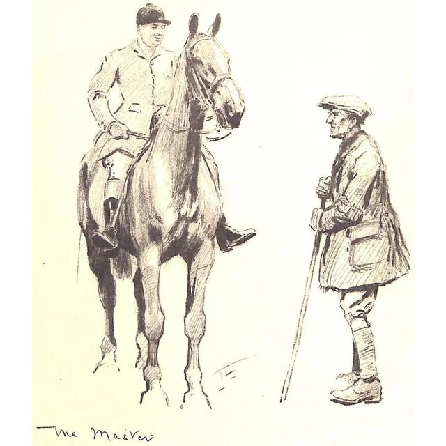 1930s "Hounds Will Meet..." 1931 Ball, Richard For Sale - Image 5 of 12