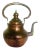 Antique Copper and Brass Tea Kettle For Sale