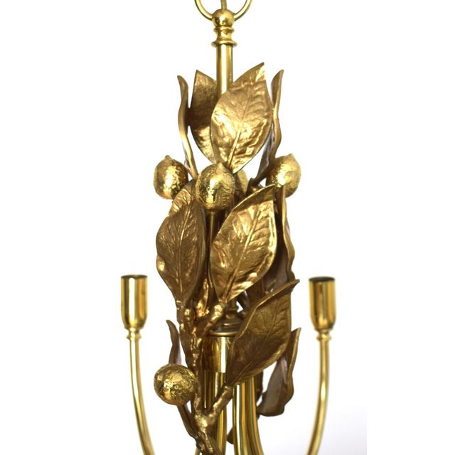 Vintage Hanging Lamp in Bronze, 1960s For Sale - Image 6 of 11