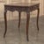 18th Century Liégeois Louis XV Hand Carved Oak End Table For Sale - Image 11 of 18