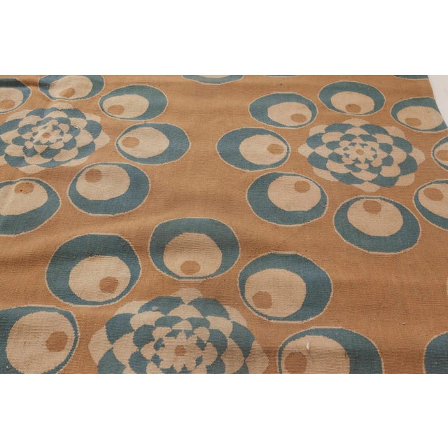 Aubusson Style Handmade Bold Modern Rug by Doris Leslie Blau For Sale - Image 4 of 6