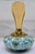 Mid-Century Modern 1960s Hand-Painted Delft Holland Brass and Aqua Ewer Vase For Sale - Image 3 of 9