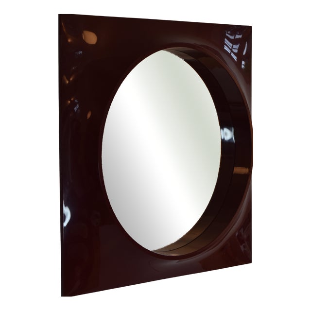 Hammer Plastic Square Mirror, 1970s For Sale