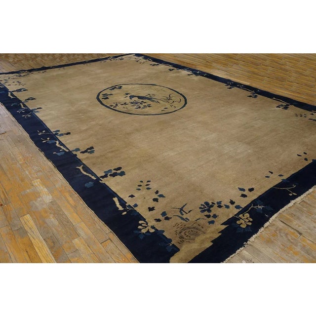 Chinese Early 20th Century Chinese Peking Carpet ( 9'3'' x 14'3'' - 282 x 435 ) For Sale - Image 3 of 9