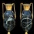 Black 19th Century French Neoclassical Marble Ormolu Cassolettes Urns, Pair For Sale - Image 8 of 12