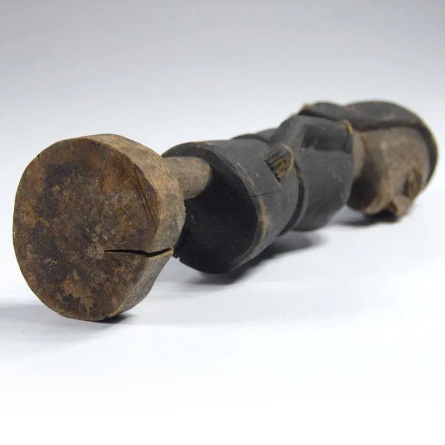 1980s Fang Gabon Figurine in Wood, 1980s For Sale - Image 5 of 10