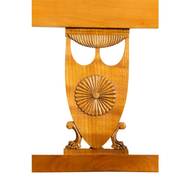 Black Early-19th Century Empire Cherry Seating Group, Set of 8 For Sale - Image 8 of 16