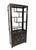 Elevate your collection with this exquisite Chinoiserie-style vitrine cabinet. Finished in a deep black lacquer, this...