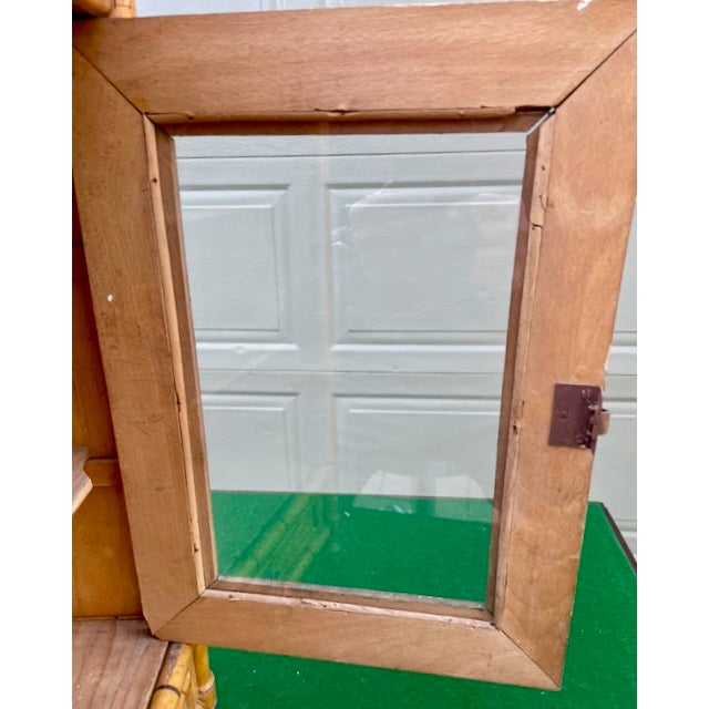 Late 18th Century French Faux Bamboo Spice Cabinet For Sale - Image 10 of 16