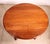Antique Oval Walnut Dining Table For Sale - Image 5 of 6
