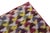 Vintage Uzbek Tribal Silk Ikat Wall Hanging, 1920s For Sale - Image 9 of 16