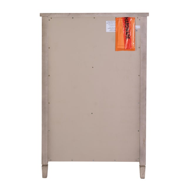 Flagstaff 32 in. W Rectangular Wood 5 Drawer Chest, Desert Sand For Sale - Image 9 of 11