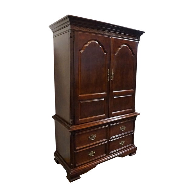 STANLEY FURNITURE American Heritage Collection Mahogany Traditional Style 46" Media Armoire 172-13-15 73.25" High 46" Wide...