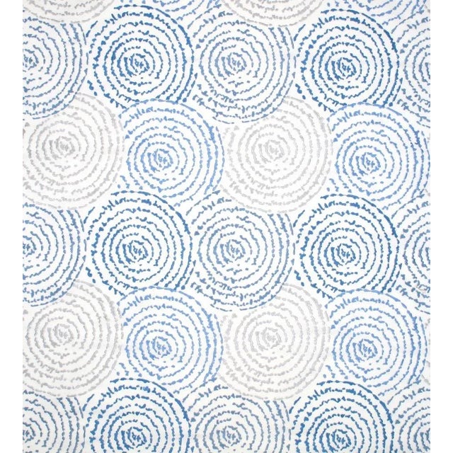 Traditional The House of Scalamandré Coriolis Fabric, Mediterranean For Sale - Image 3 of 3