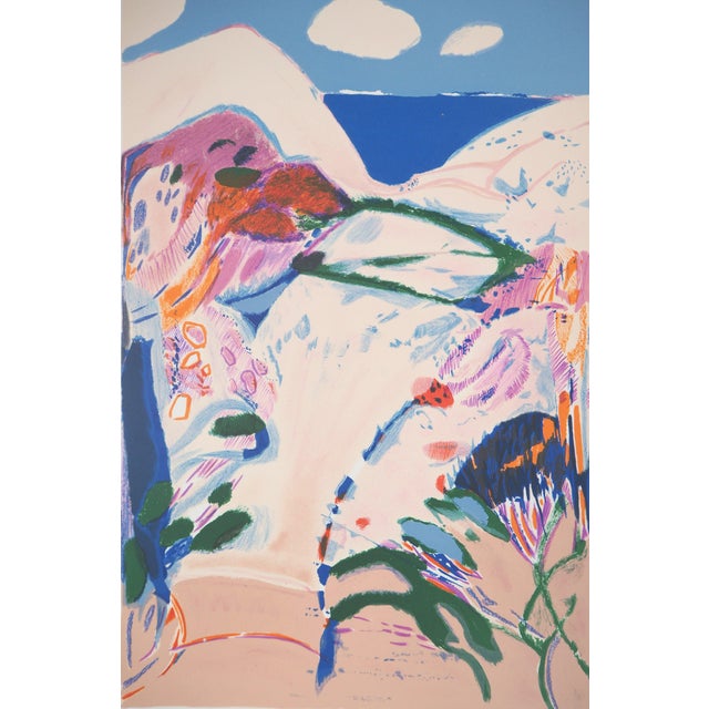 Gabriel Godard (1933-2023) Reverie Original color lithograph Signed in pencil On wove paper, 37 x 56 cm (approx. 15 x 22...