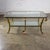 Late 20th Century Hollywood Regency to Neoclassical Style Monumental Coffee Table Gilded Welded Steel Tube Frame For Sale - Image 18 of 18