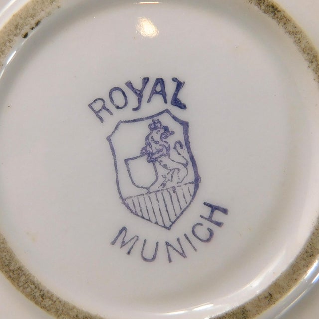 Royal Munich Zeh Scherzer Wood Look Porcelain Biscuit Jar For Sale In San Francisco - Image 6 of 12