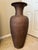 Montage Extra Large 36” Vessel “Montaage” Brand Terracotta Floor Vase in Umbria Plum Glaze For Sale - Image 4 of 10