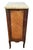 Wood Pair Antique French Louis XV Style Inlaid & Sienna Marble Chest Commodes Signed For Sale - Image 7 of 18